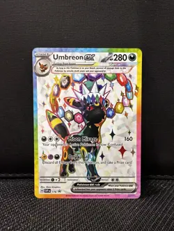 Umbreon EX SV Black Star Promo 176 NM Pokemon TCG Prismatic Evolutions - Image 1