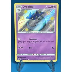 Shiny Holo - Drakloak Pokemon Sword & Shield Shining Fates Vault #SV061 Nm - Image 1