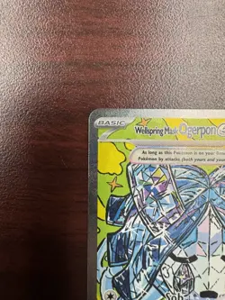 Pokemon Wellspring Mask Ogerpon ex 152/131 Sv: Prismatic Evolutions SIR NM - Image 3