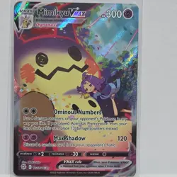 Pokemon Mimikyu VMAX TG17/TG30 Brilliant Stars Trainer Gallery Holo Ultra Rare - Image 1