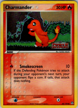 Charmander 48/108 - Pokemon EX Power Keepers Reverse Holo - Image 1