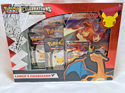 Pokemon TCG Celebrations Collection Lance's Charizard V Box - Image 1