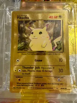 Pokemon Celebrations 25TH Anniversary Charizard & Pikachu UPC Gold Metal Promo - Image 4