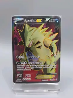 TYRANITAR EX 2015 POKEMON XY ANCIENT ORIGINS ULTRA RARE FA 91/98 - Image 1
