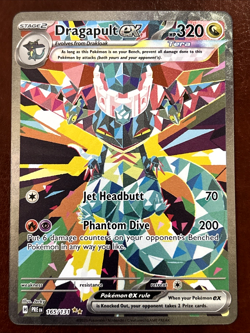Dragapult ex 165/131 Prismatic Evolutions Special Illustration Rare NM+ Pokemon - Image 1