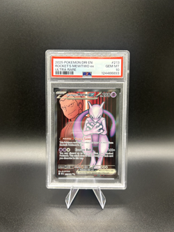 PSA 10 Gem Mint Pokemon Team Rockets Mewtwo EX 213/182 Destined Rivals #213 - Image 1