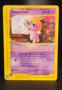 1x Smoochum - 61/147 - Uncommon Moderately Played Pokemon G2 - Aquapolis - Image 2