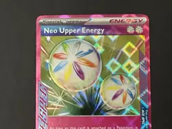 Pokemon TCG: Neo Upper Energy 162/162 Ace Spec Temporal Forces | NM/Mint - Image 2