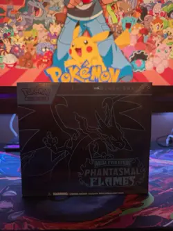 Pokemon Phantasmal Flames ETB English Factory Sealed Box Free Shipping US Seller - Image 1