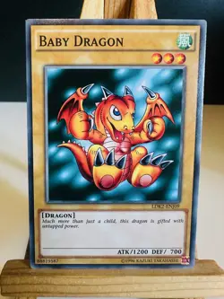 Baby Dragon [NM] LDK2-ENJ09 - 1996 Common - Unlimited Yugioh - Image 1