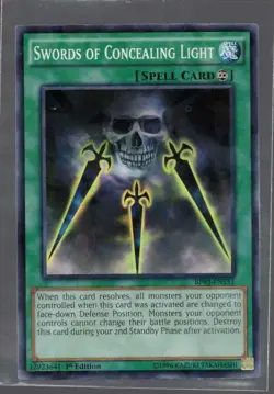 Yugioh! LP Swords of Concealing Light - BP03-EN151 - Shatterfoil - 1st Edition - Image 1
