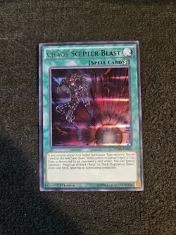 Chaos Scepter Blast DUSA-EN025 Duelist Saga 1st Edition - Image 1