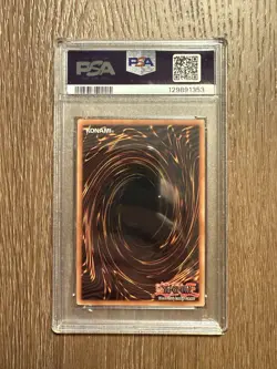 2002 YuGiOh! BLUE-EYES WHITE DRAGON Ultra Rare SDK-E001 Kaiba PSA 6 INK ERROR - Image 2