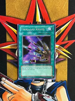 PCY-E003 Thousand Knives Prismatic Secret Rare NM Yugioh Card - Image 1