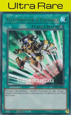 Yu-Gi-Oh! Teleporteur d'Urgence : UR RA02-FR053 - Image 1