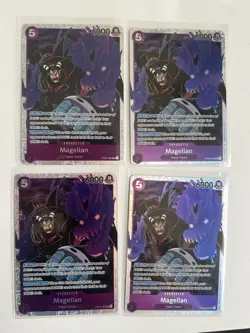 One Piece TCG - Magellan SR English - OP02-085 - Paramount War x4 - Image 1