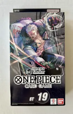 One Piece Card Game Black Smoker Starter Deck (ST-19) NM 🔥🔥 - Image 1