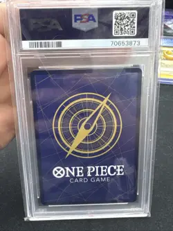 PSA 10 GEM MINT JAPANESE ONE PIECE 2022 TRAFALGAR LAW OP01-047 ALTERNATE ART - Image 2