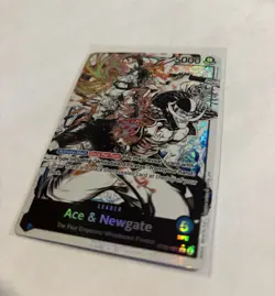 One Piece TCG Ace and Newgate ALT Art Leader [ST22-001] Parallel English Mint! - Image 3