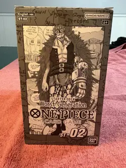 Display Case One Piece TCG Worst Generation Starter Deck ST-02 (Description) - Image 1