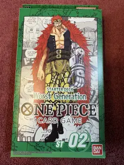 Display Case One Piece TCG Worst Generation Starter Deck ST-02 (Description) - Image 3