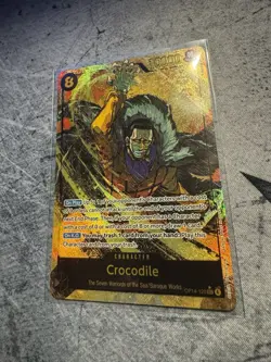Crocodile OP14-120 Alt Art | One Piece The Azure Sea’s Seven - Image 1