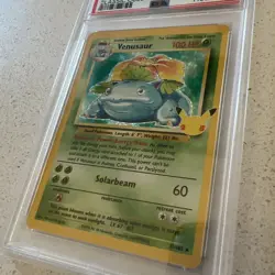 PSA 10 Venusaur 15/102 Celebrations Classic Collection Holo Pokemon Card CRACK - Image 2