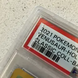 PSA 10 Venusaur 15/102 Celebrations Classic Collection Holo Pokemon Card CRACK - Image 3