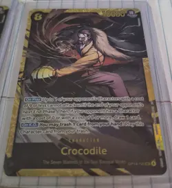 2x Crocodile OP14 SEC Alternate Art Special Card - One Piece TCG - NM - Image 2