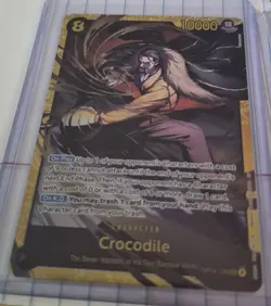 2x Crocodile OP14 SEC Alternate Art Special Card - One Piece TCG - NM - Image 3