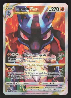 Lucario VSTAR SWSH291 Pokemon TCG Sword & Shield Promo Cards NM - Image 1