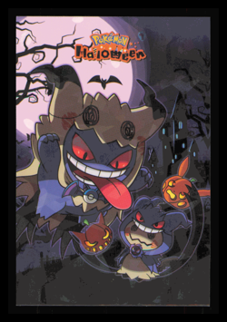 Gengar Mimikyu- Cracked Ice Holo - Halloween Card Database 2025 - Pokemon NM - Image 1