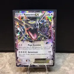 Rayquaza EX XY69 Black Star Promo 2015 SHINY Holo Rare Pokemon Card - Image 1