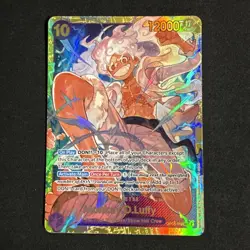 OP05-119 Monkey D. Luffy SEC One Piece TCG English Card - Image 1