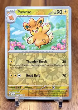 Pawmo 075/198 SV1 Scarlet & Violet Base Reverse Holo Pokemon Card NM - Image 1