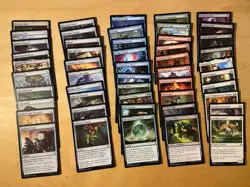 Magic The Gathering Lot Of 50 Battle For Baldur’s Gate Common Cards - Image 1