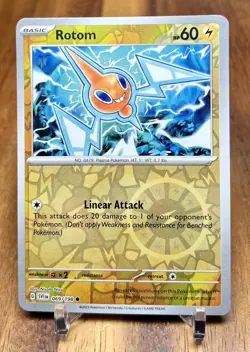 Rotom 069/198 SV1 Scarlet & Violet Base Reverse Holo Pokemon Card NM - Image 1