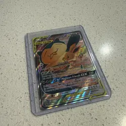 Pokemon Eevee and Snorlax GX Holo Card SM169 Promo Card - Image 3