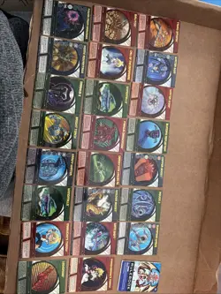 Lot of 43 Bakugan Cards - 20 Magnetic & 23Non-Magnetic - Image 1