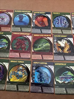 Lot of 43 Bakugan Cards - 20 Magnetic & 23Non-Magnetic - Image 3
