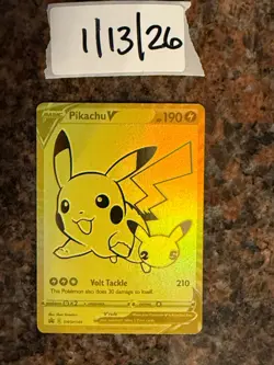 Pikachu V SWSH145 SWSH: Sword & Shield Promo Cards Holo - Image 1