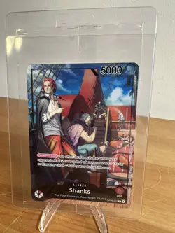 SEALED Shanks (2025 PSA Magazine Promo) OP09-001 One Piece Promotion Cards Foil - Image 1