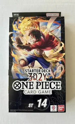 One Piece Card Game 3D2Y Starter Deck ST-14 Sealed NM 🔥🔥 - Image 1