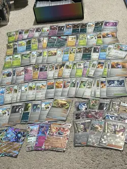 All Pokemon Scarlet & Violet Prismatic Evolutions Bulk 800+ cards 100+RH lot NM - Image 1