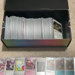 All Pokemon Scarlet & Violet Prismatic Evolutions Bulk 800+ cards 100+RH lot NM - Image 2