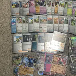 All Pokemon Scarlet & Violet Prismatic Evolutions Bulk 800+ cards 100+RH lot NM - Image 5