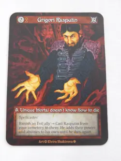 Grigori Rasputin Non-Foil Sorcery Contested Realm Gothic Unique Card TCG - Image 1