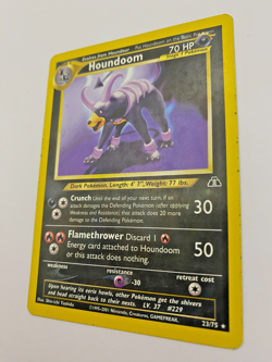 Pokemon Card - Houndoom 23/75 Neo Discovery *HP* Rare - Image 5