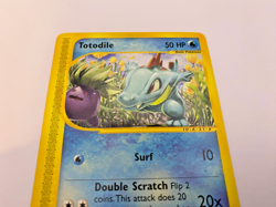 Pokemon Card - Non-Holo Totodile 134/165 Expedition *EX* e-Card Common - Image 3