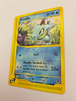 Pokemon Card - Non-Holo Totodile 134/165 Expedition *EX* e-Card Common - Image 5